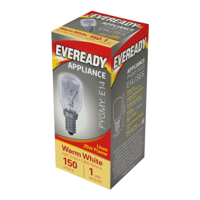 Eveready Pygmy 25W SES Clear