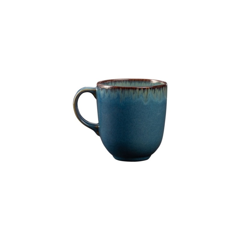 Mason Cash Reactive Mug 400ml|Blue|Cream
