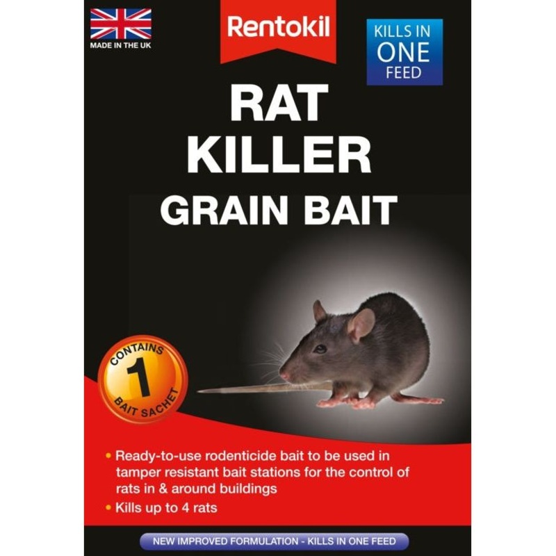 Rentokil Rat Killer Grain Bait