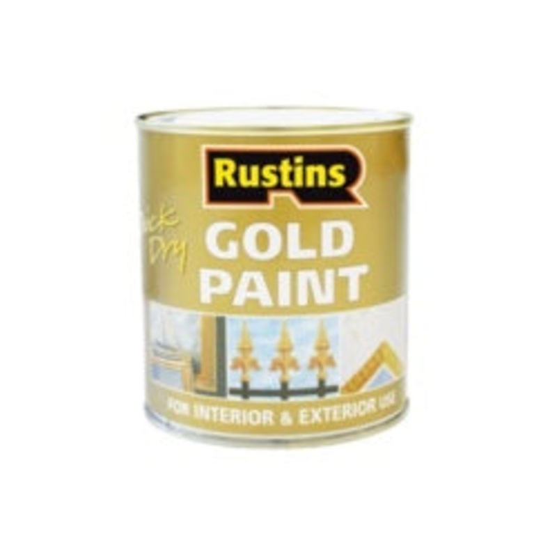 Rustins Quick Dry Paint Gold|250ml|500ml