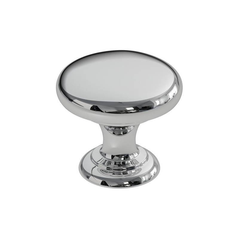 38mm Round Knob Handle – Chrome