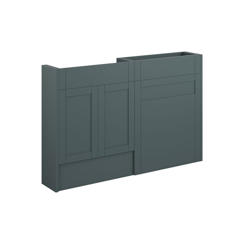 Clarence 1236mm Slim Basin & WC Unit Pack – Matt Green Camo