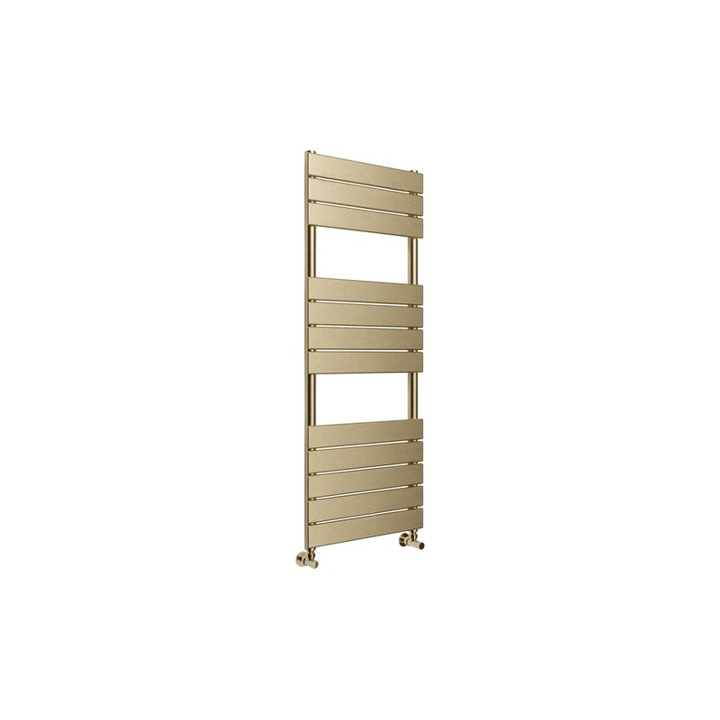 Mauritius Square Ladder Radiator – Brushed Brass