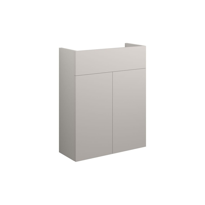 Paddock 500mm Slim Basin Unit – Matt Dove Grey
