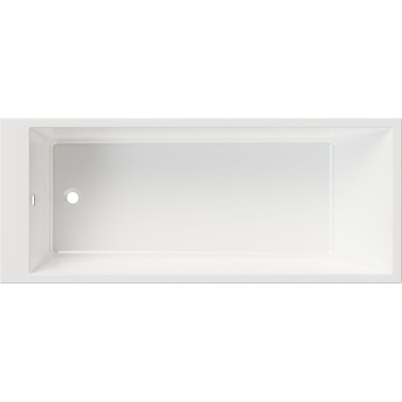 Roncorn Square Single End 1700x700mm Thin Edge 0TH Bath