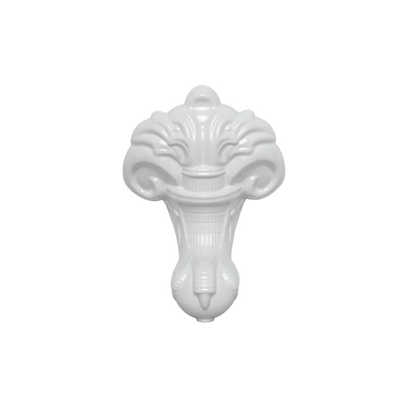 Traditional Bath Feet Only (White Claw Foot) – Pack of 4