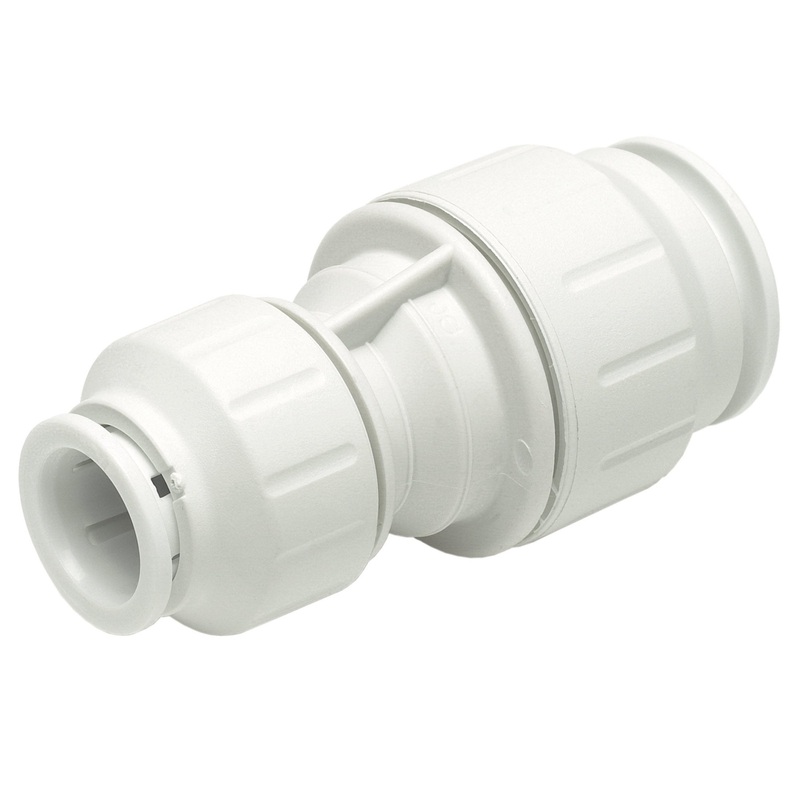 JG Speedfit Reducing Straight Coupler – White