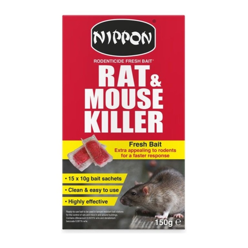 Nippon Rodenticide Fresh Bait 150g
