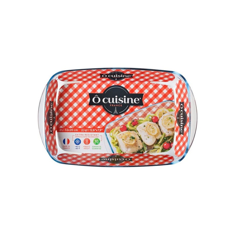 O Cuisine Rectangular Roaster|32 x 20cm|35x22cm|35 x 23cm|39x24cm