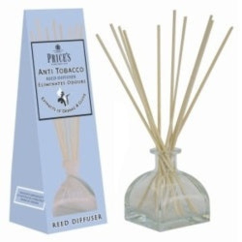 Price’s Candles Reed Diffuser|Anti Tobacco|Chef’s|Household|Open Window|Spiced Cookies