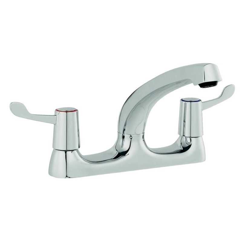 SP Rhodes Deck Mixer Lever Sink Tap H 167mm W 224mm D 213mm