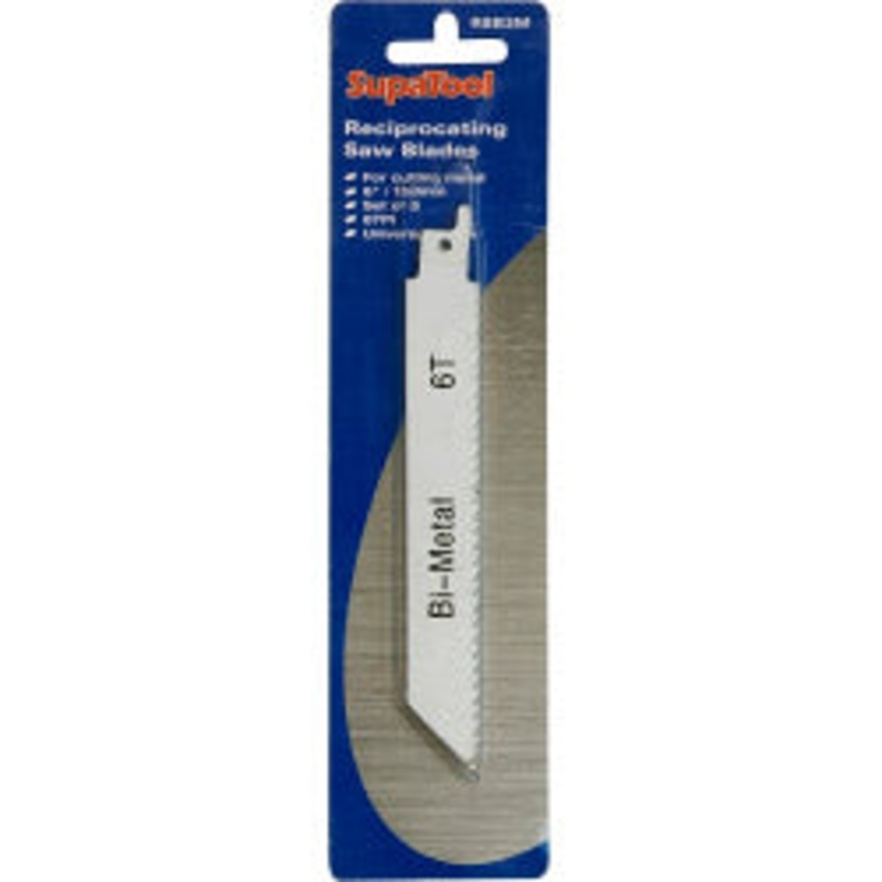 SupaTool Reciprocating Saw Blades For Metal 3 Piece