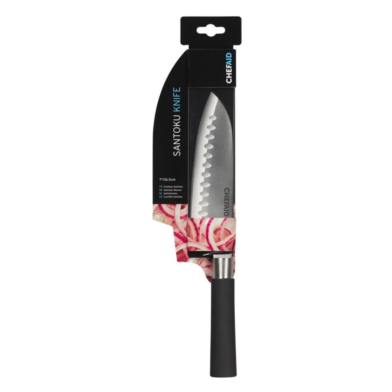 Chef Aid Santoku Utility Knife 7