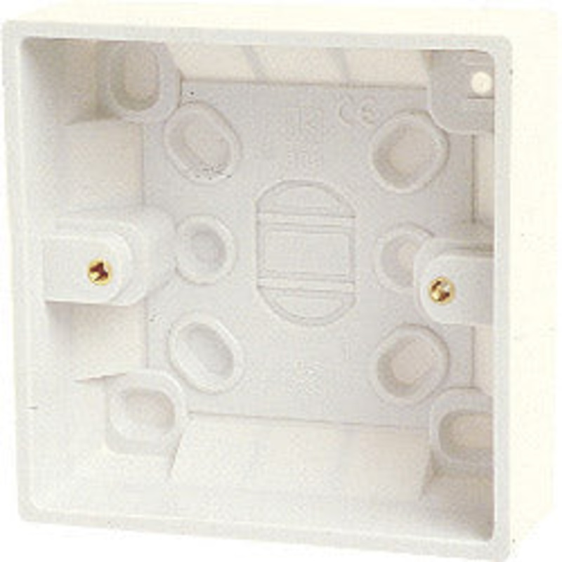 Securlec 1 Gang Pattress Box|Pack Of 5|Skin Packed