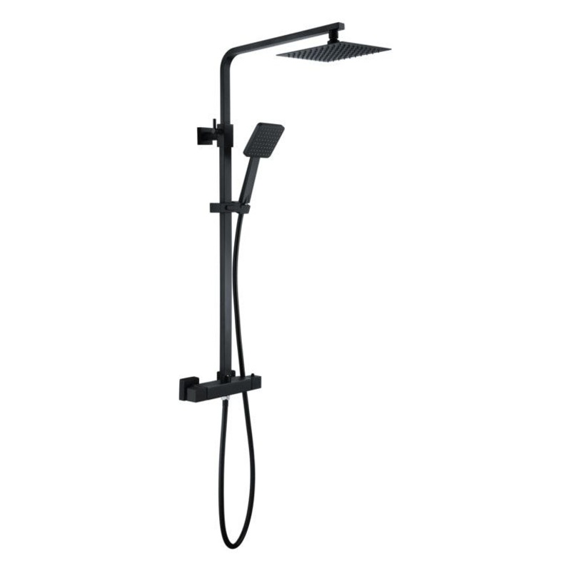 SP Shower Mixer System Matt Black