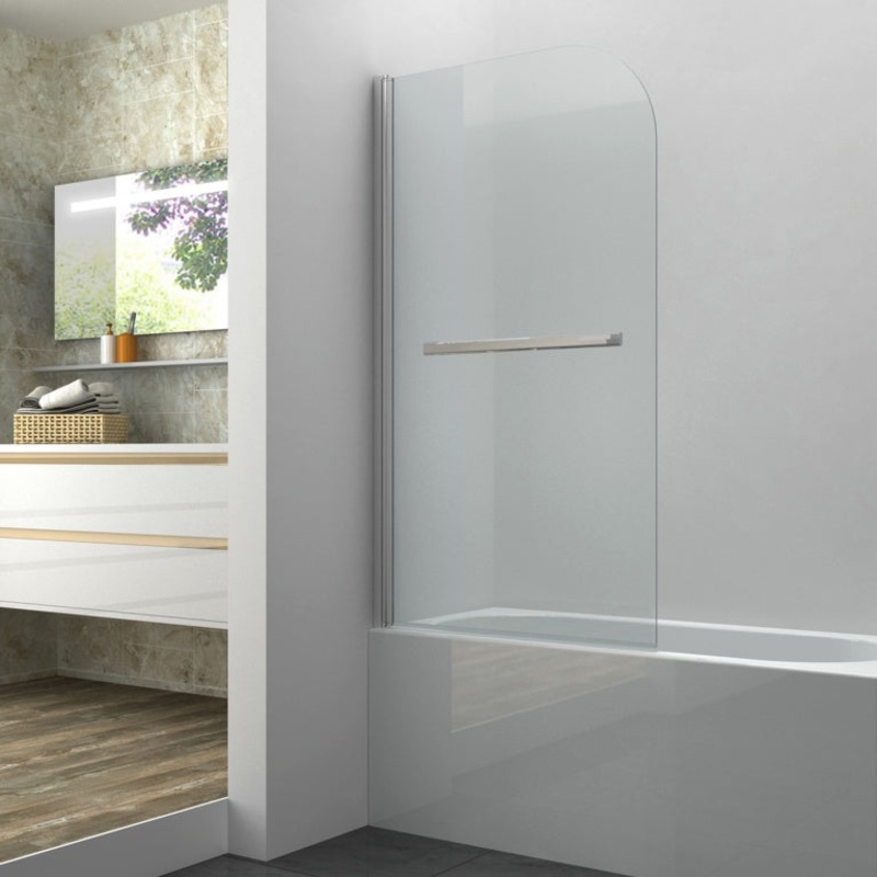 SP Single Bath Screen with Towel Rail 1400 x 800mm