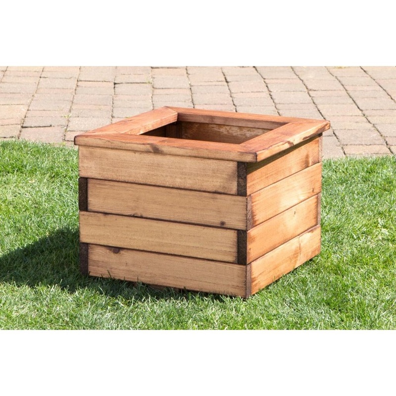 Charles Taylor Regular Square Wooden Planter