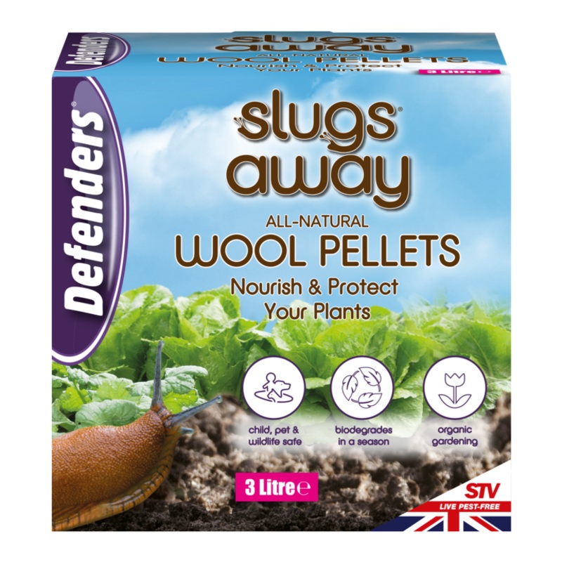 Defenders Slugs Away Wool Pellets