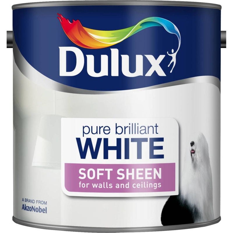 Dulux Soft Sheen 2.5L|Pure Brilliant White
