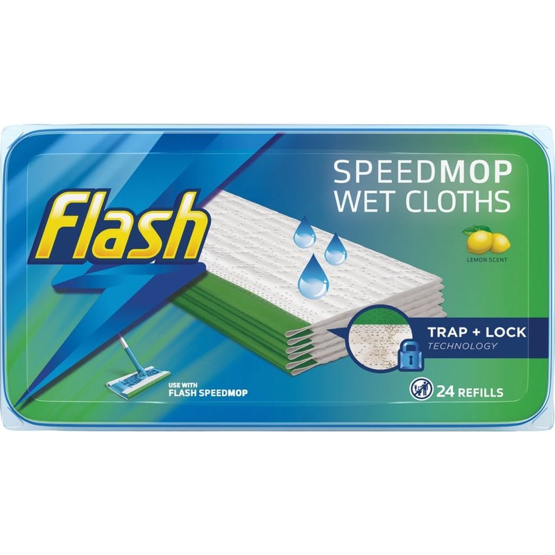 Flash Speedmop Refill Pads|Pack 24|Pack 12