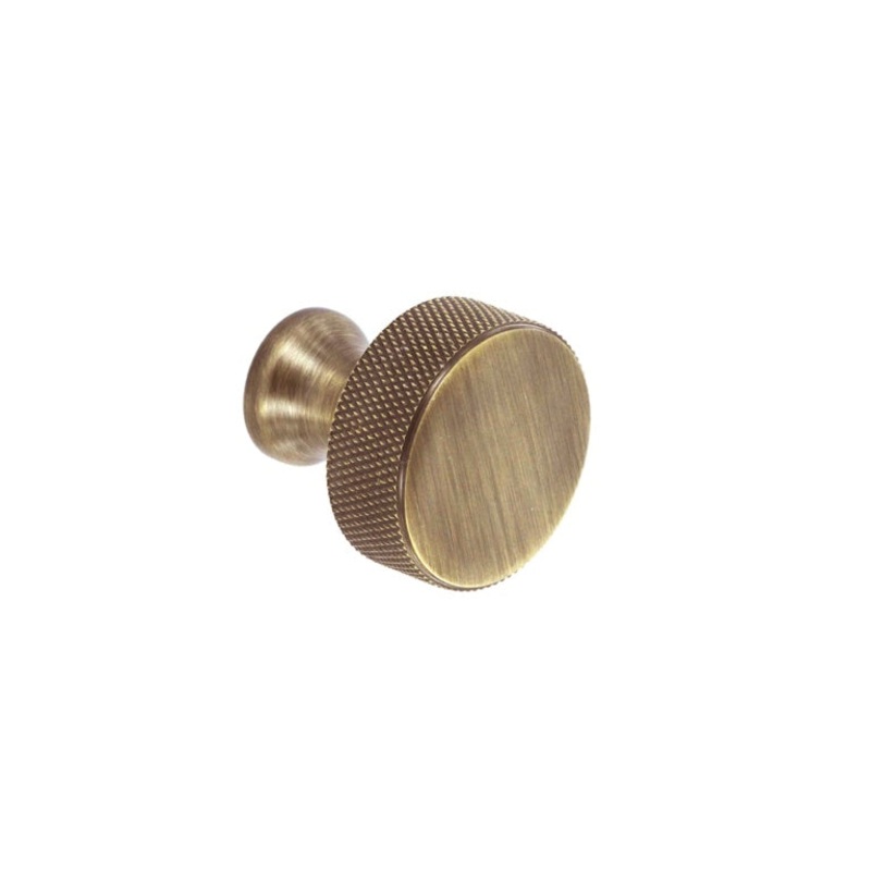 Smiths Architectural Solid Brass Knurled Knob 32mm