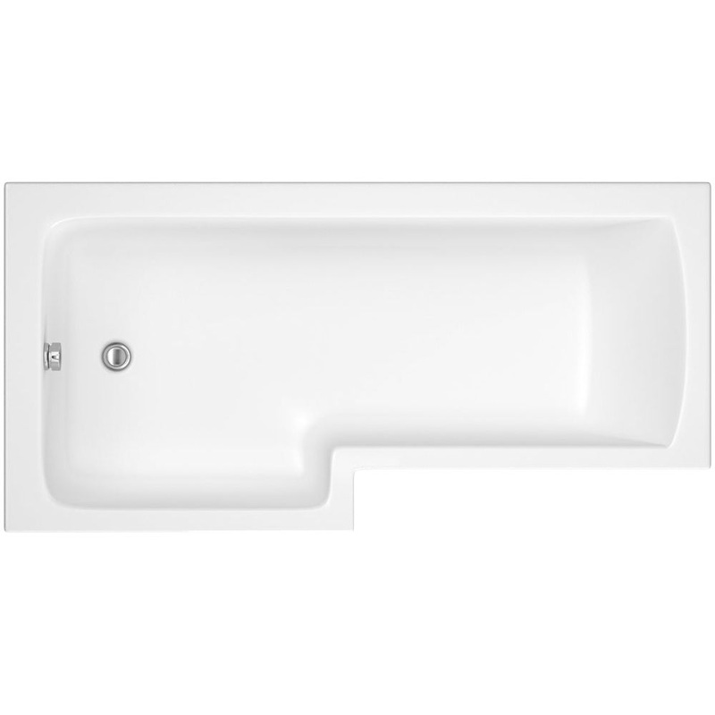 Trojan Solarna L Shape Shower Bath
