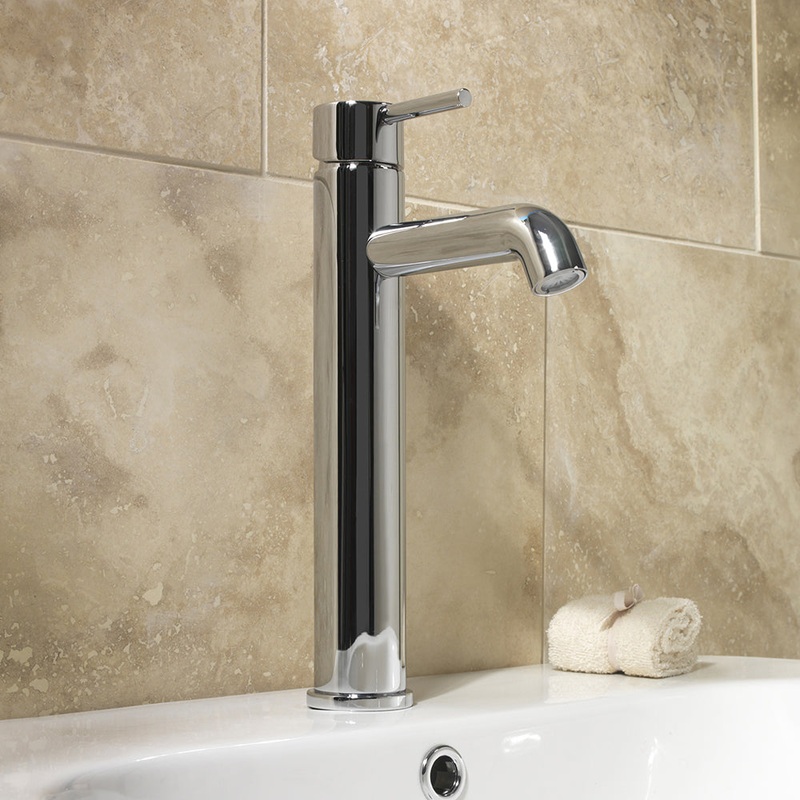 SP Spiral Extended Basin Mixer Tap W: 56mm H: 320mm D: 176mm