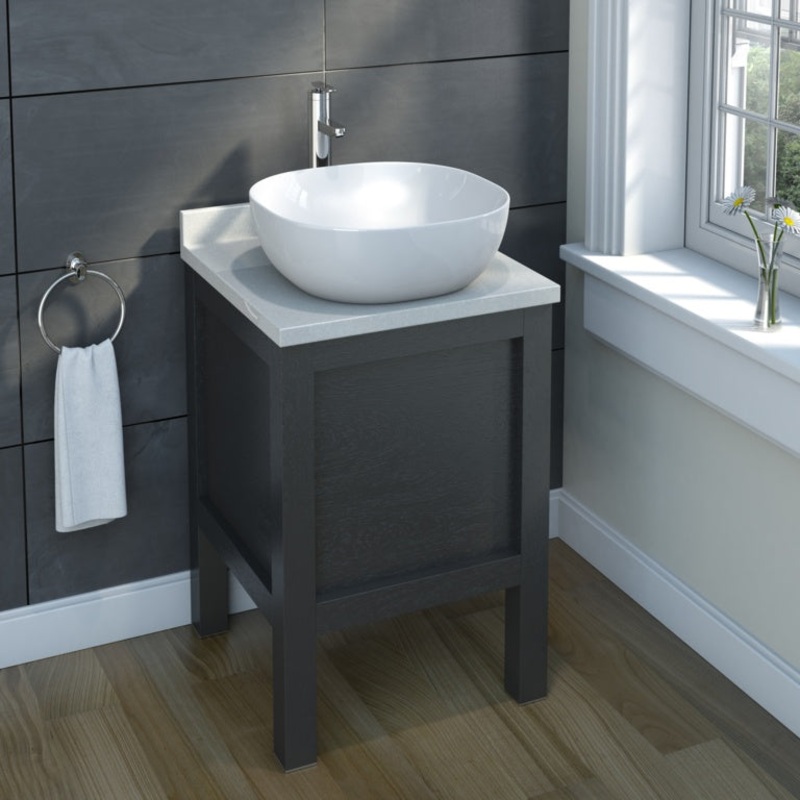 SP Square Counter Top Basin H: 140mm D: 420mm W: 420mm