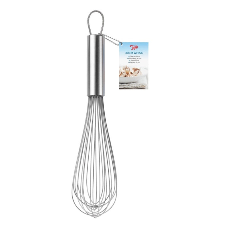 Tala Stainless Steel Eleven Wire Balloon Whisk 30cm