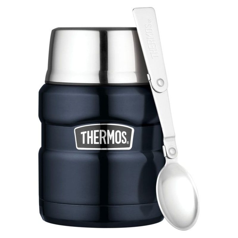 Thermos Stainless King Food Flask 0.47L Blue