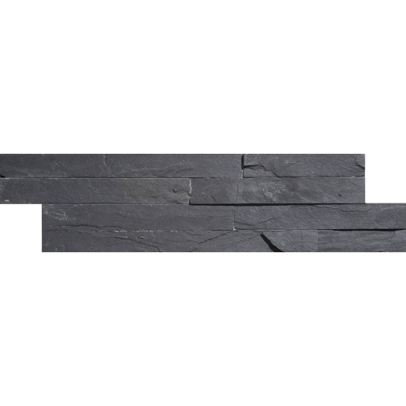 Verona Split Face Wall Tile|Black|Oyster