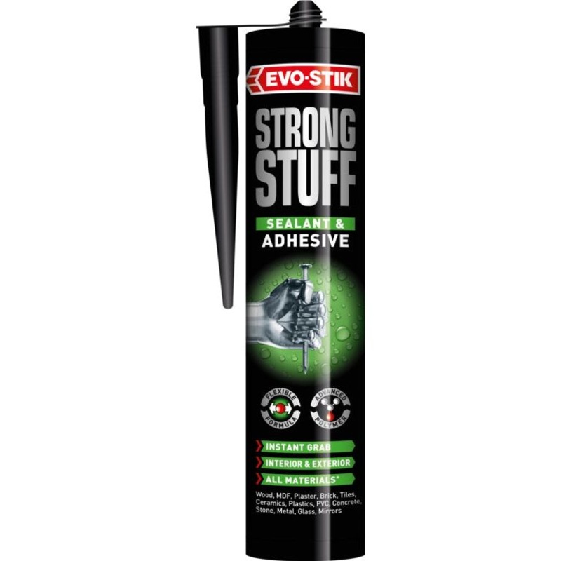 Evo-Stik Strong Stuff Sealant Adhesive White 290ml
