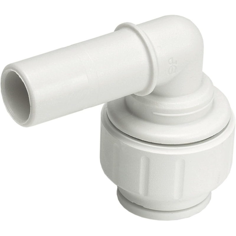 JG Speedfit Stem Elbow – White 15mm x 15mm 10 Pack