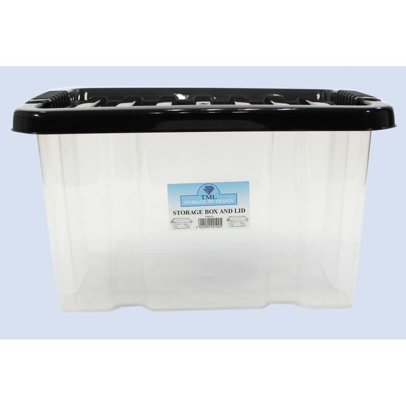 TML Storage Box & Lid|24L Clear|30L Clear|80L