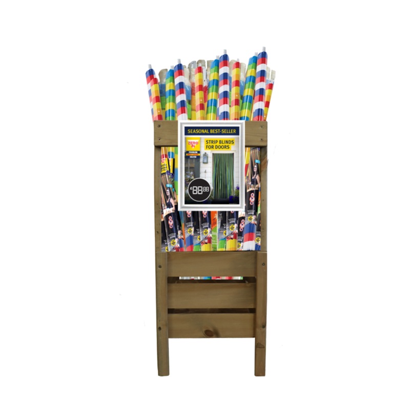 Zero In Strip Blinds for Doors  Display Unit of 90