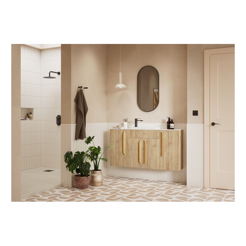 Paddock 300mm Standard Base Unit – Havana Oak