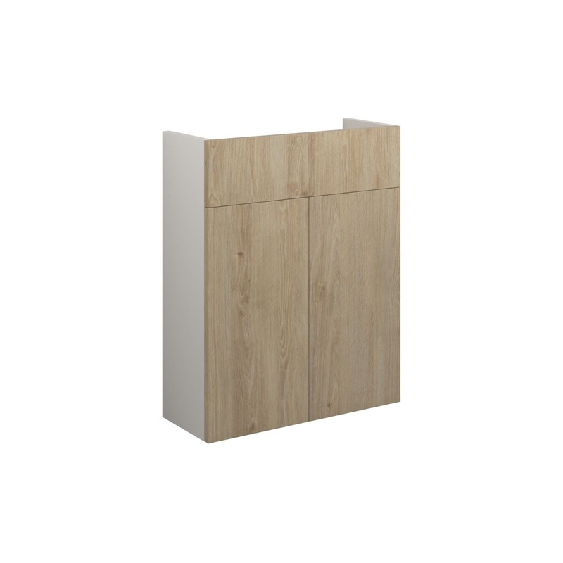 Paddock 500mm Slim Basin Unit – Havana Oak