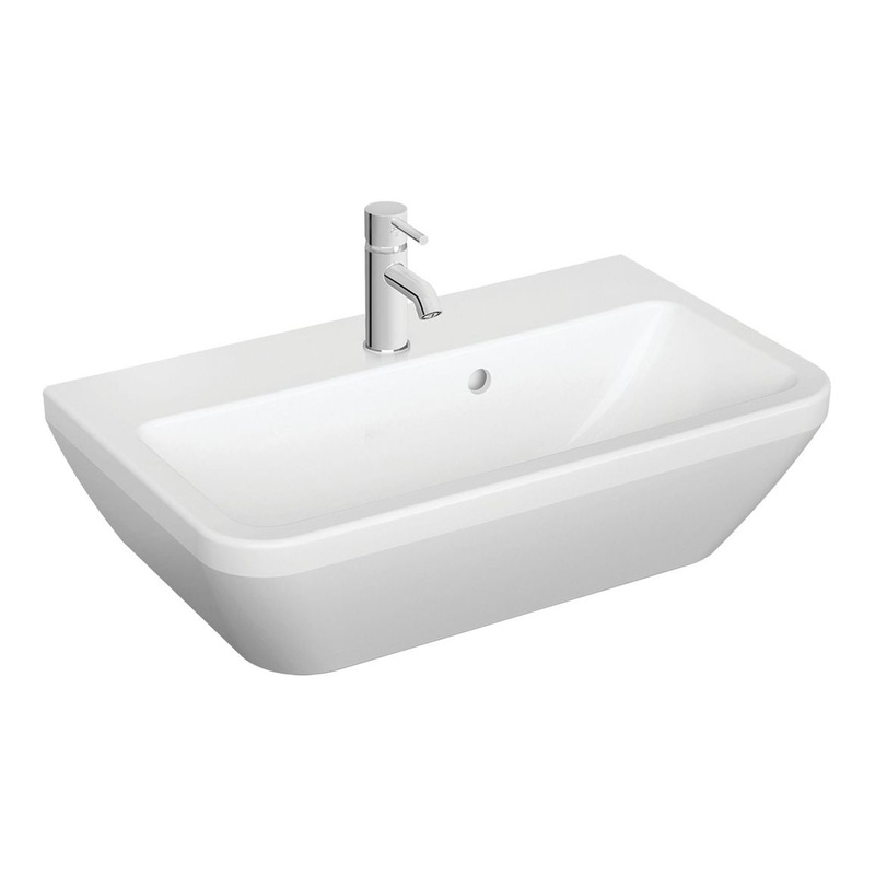 VitrA Integra 600x360mm 0TH Compact Basin w/Overflow – White