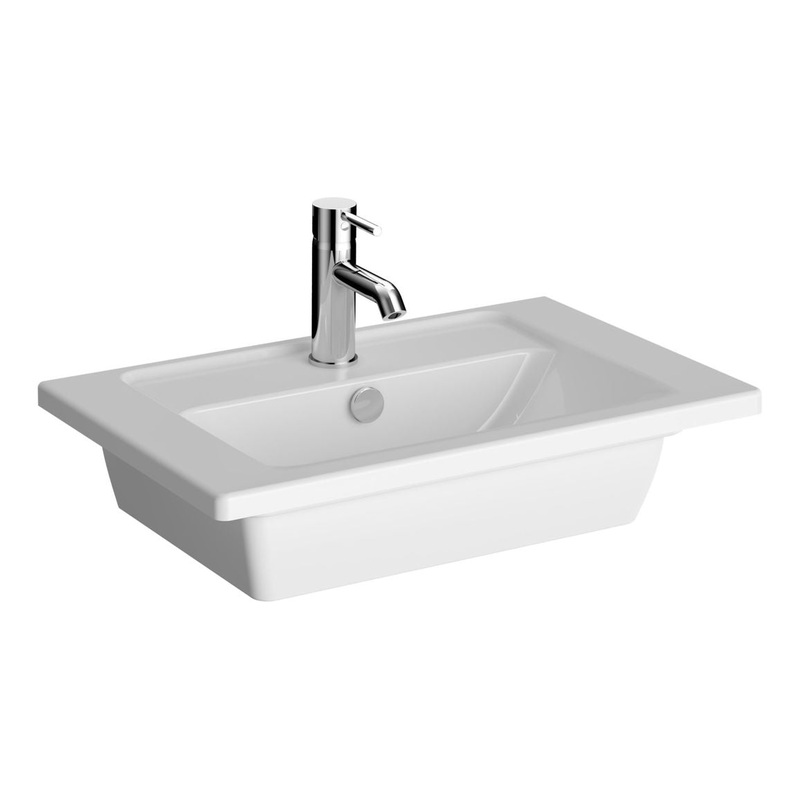 VitrA Integra 600x385mm 1TH Compact Basin w/Overflow – White