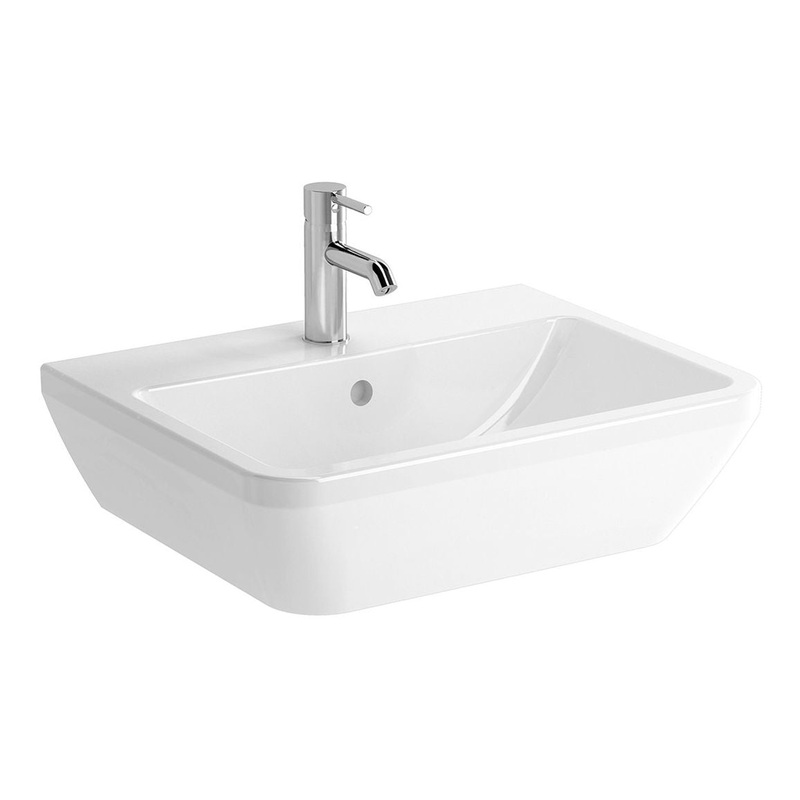 VitrA Integra 600x470mm 1TH Basin w/Overflow – White