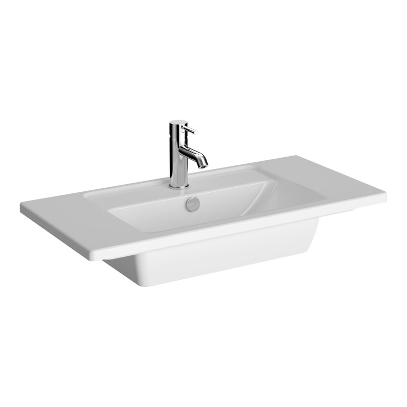 VitrA Integra 800x385mm 1TH Vanity Basin w/Overflow – White