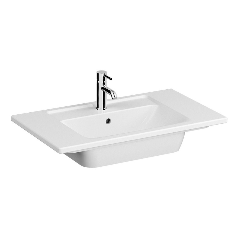 VitrA Integra 800x465mm 1TH Vanity Basin w/Overflow – White