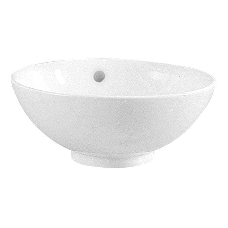 VitrA Options 430x430mm 0TH Basin w/Overflow – White