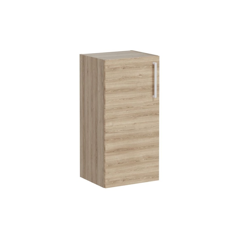 VitrA Root Flat 40cm 1 Door Lower/Base Unit (LH Hinge) – Natural Oak