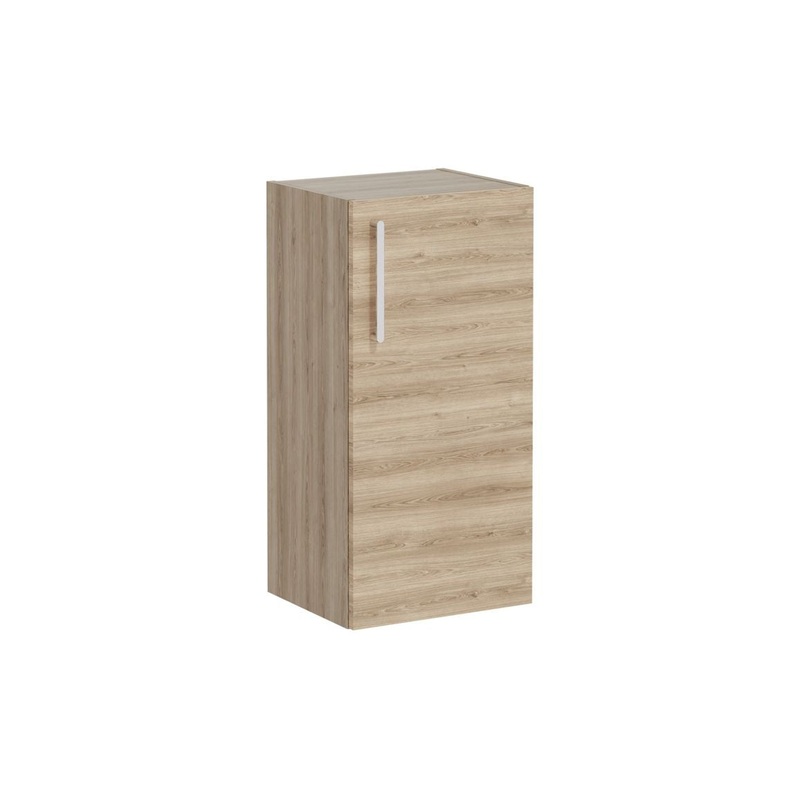 VitrA Root Flat 40cm 1 Door Lower/Base Unit (RH Hinge) – Natural Oak