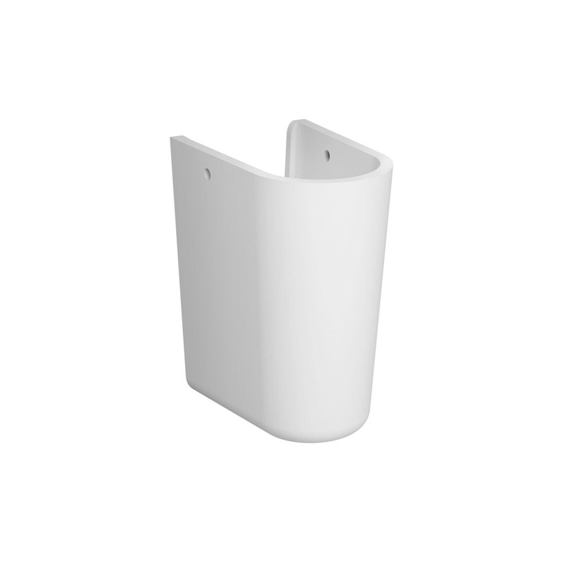 VitrA S20 175x255mm Semi Pedestal Only – White