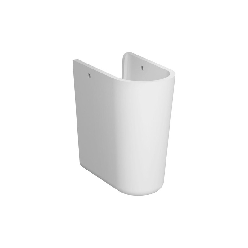 VitrA S20 185x295mm Semi Pedestal Only – White