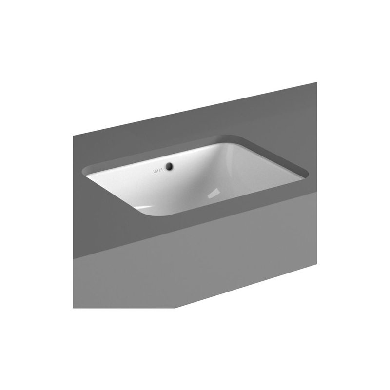 VitrA S20 450x370mm 0TH Undercounter Basin – White