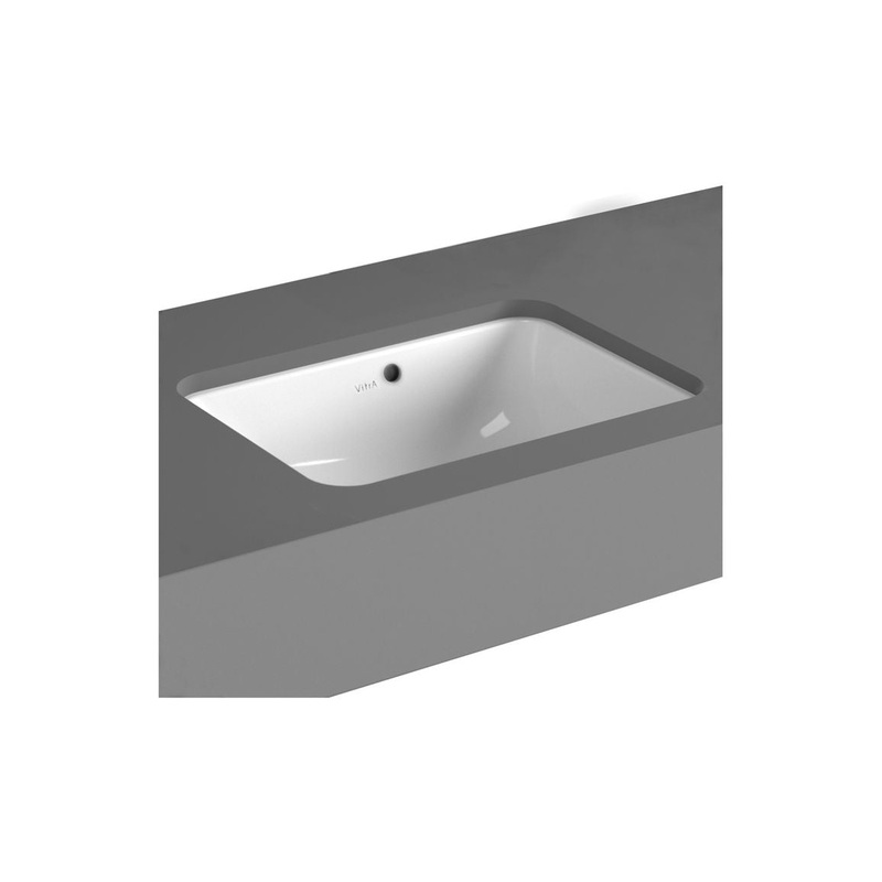 VitrA S20 500x370mm 0TH Undercounter Basin – White