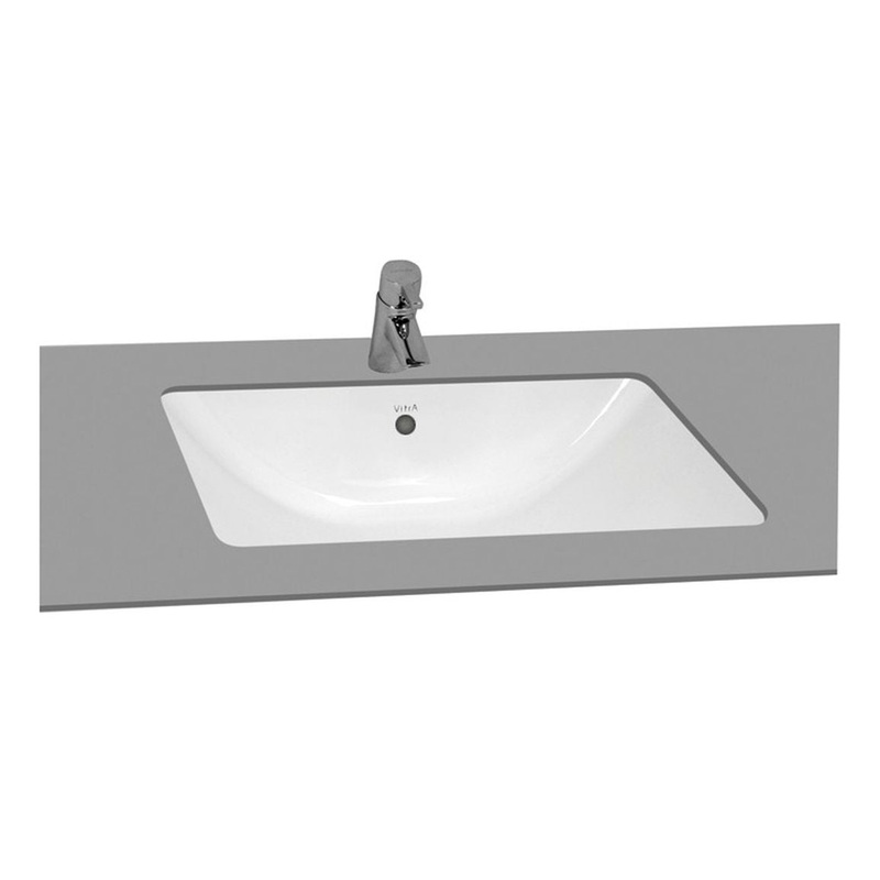 VitrA S20 530x415mm 0TH Undercounter Basin – White